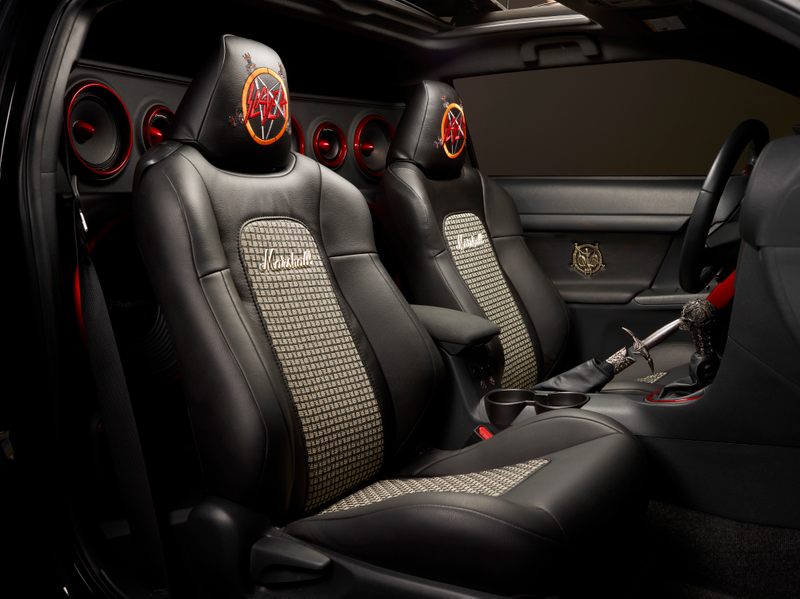 Illustration for article titled This Sick Slayer-Themed Scion tC Is Easily The Metalest Scion Ever